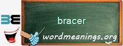 WordMeaning blackboard for bracer